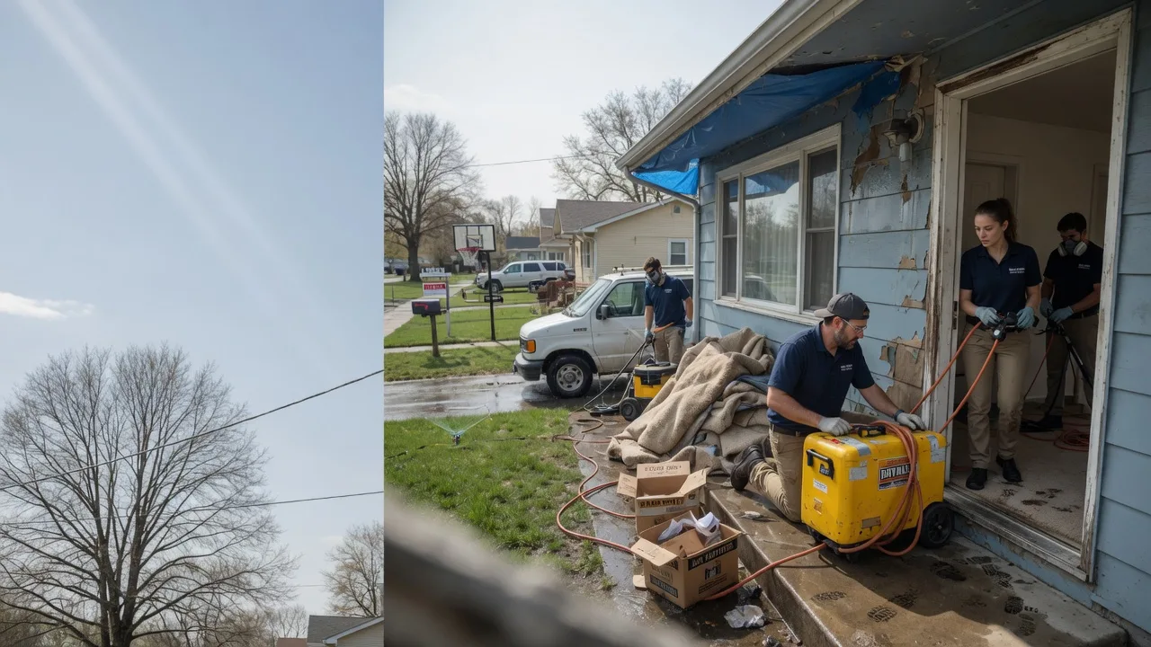 Basement Flood Cleanup in Philo, IL near me